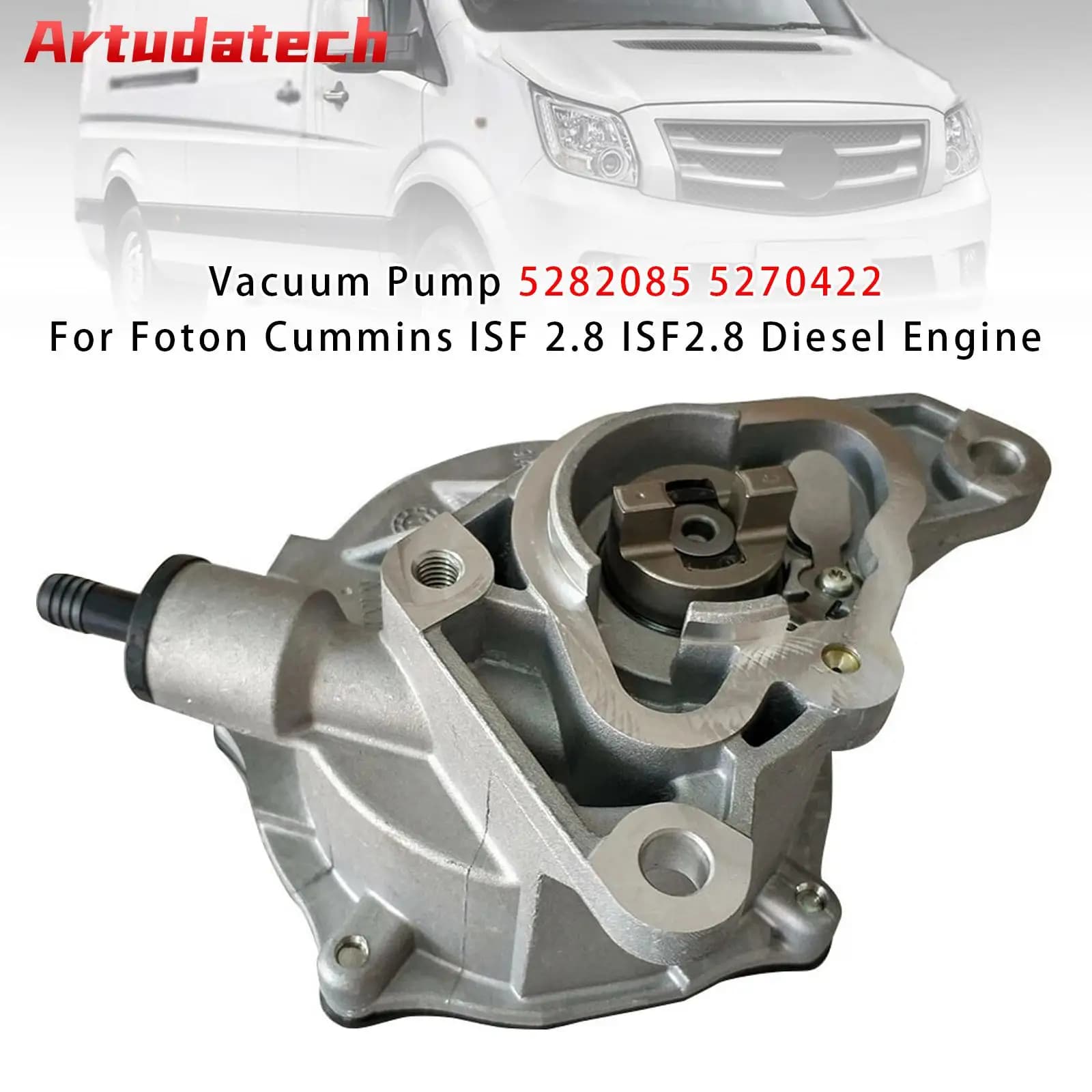 Pompa per vuoto Artudatech 5282085 5270422 per accessori auto con motore diesel Foton Cummins ISF 2.8 ISF2.8