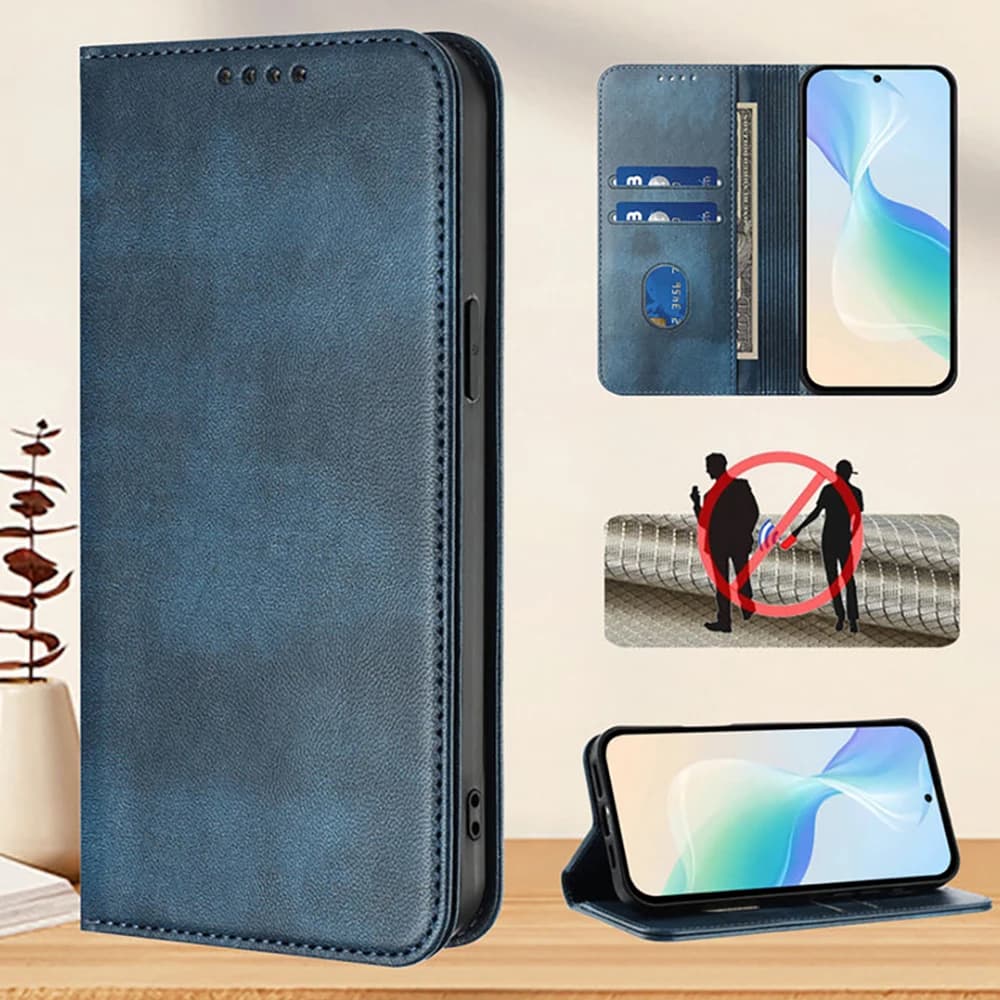 Custodia a Portafoglio in Pelle con Blocco RFID per OPPO Realme GT 8 Pro 5G, Cover Magnetica Flip per Realme GT8 Pro, Funda per Realmi GT 8 8Pro