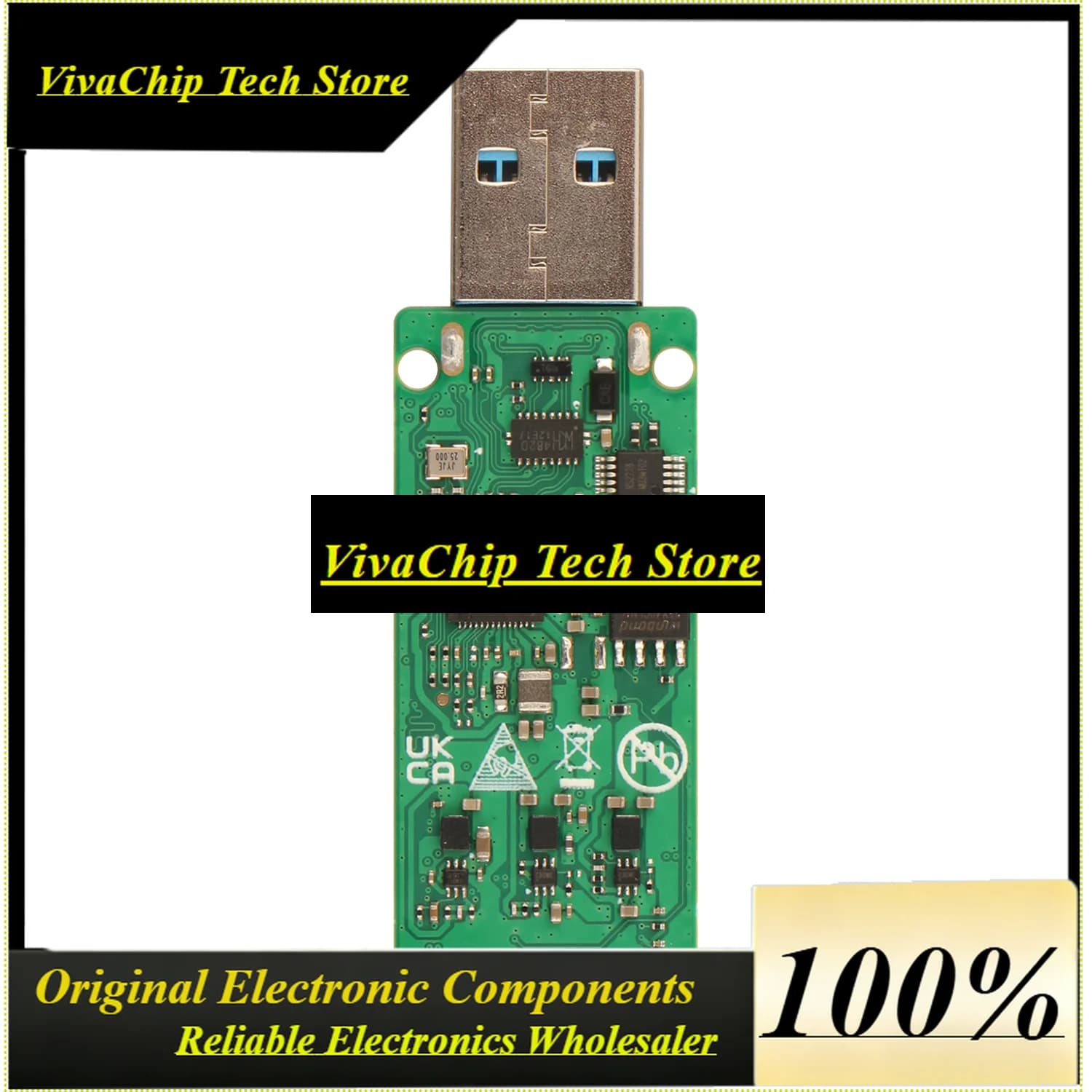 VivaRadxa UFS EMMC Module Reader For Radxa SBCs USB 3.0 High Speed Memory Card Adapter