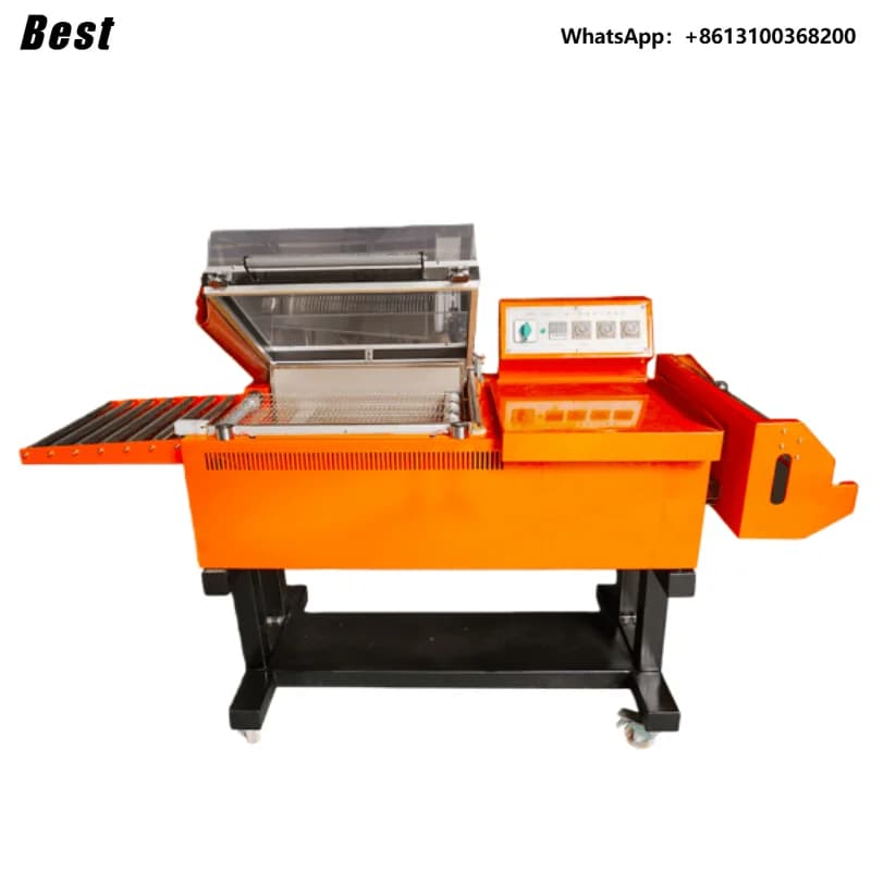 Migliore Macchina per Imballaggio Termoretraibile BFS-5540A 2-in-1 con Barra Sigillante e Pistola Termoretraibile per Alimenti, Bevande, Ferramenta, Cosmetici