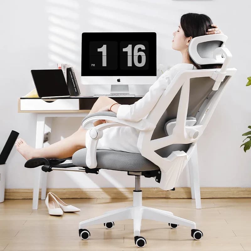 Sedie per computer Sedia da ufficio bianca con ruote Offerte di sedie da gioco rosa Miravia Offerte Magalu Desk Gaming Chiar Poltrone Puleggia