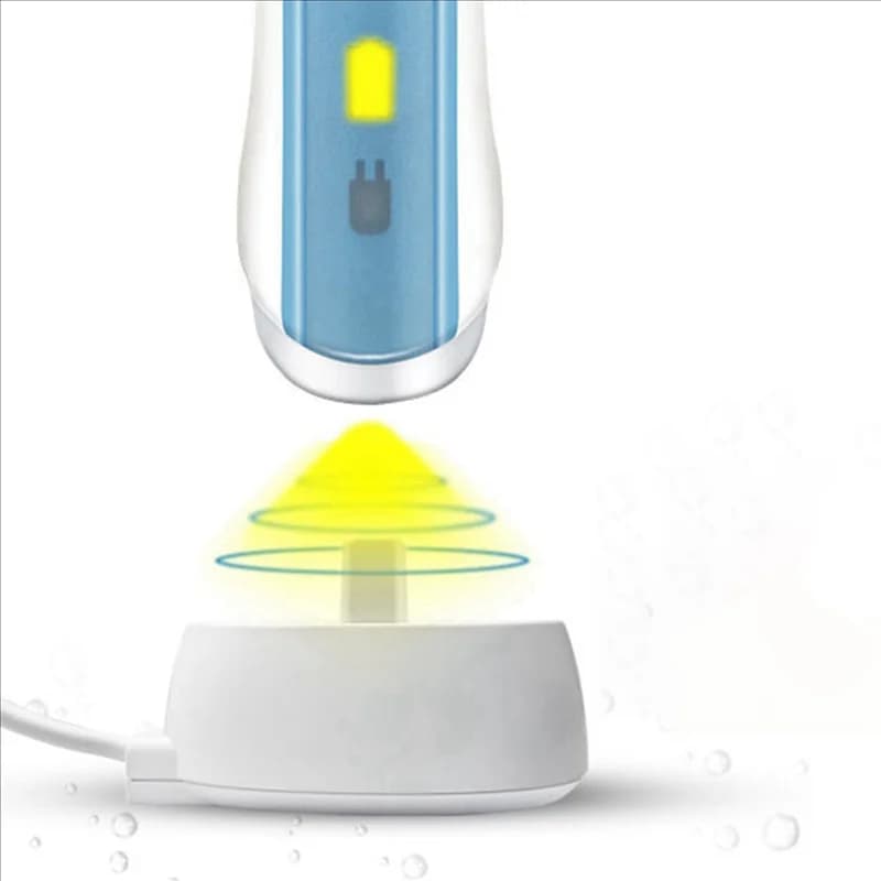 'Solo hoyo@' Electric charger 2X compatible with the inductive charging base adapter for electric toothbrush Oral series B American Spina