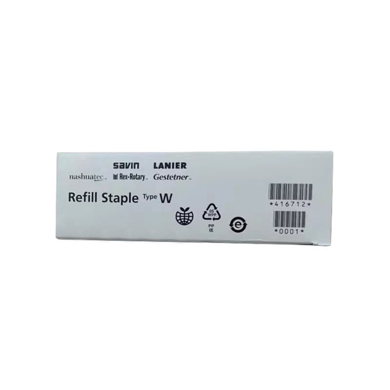 Original New Refill Staple Type W for Ricoh C4503 C5503 C6003 5504 6004 5100