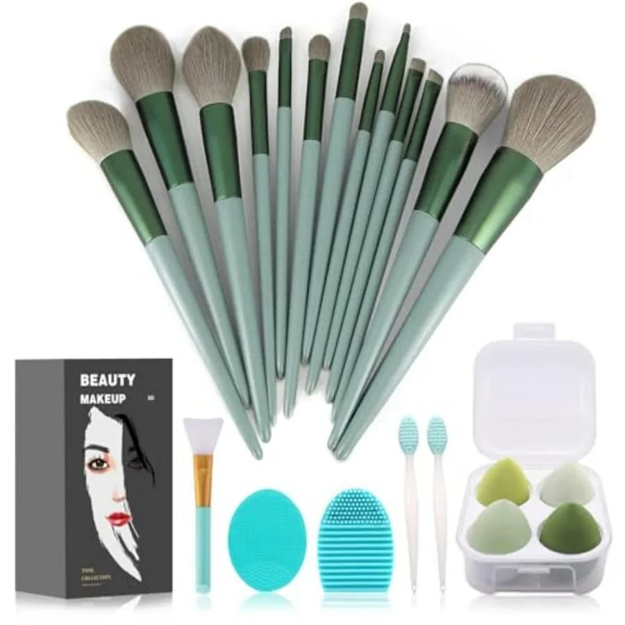Makeup Brush Set, Bottom Brush, Umbrella Brush, Complete Make-up Brush Kit