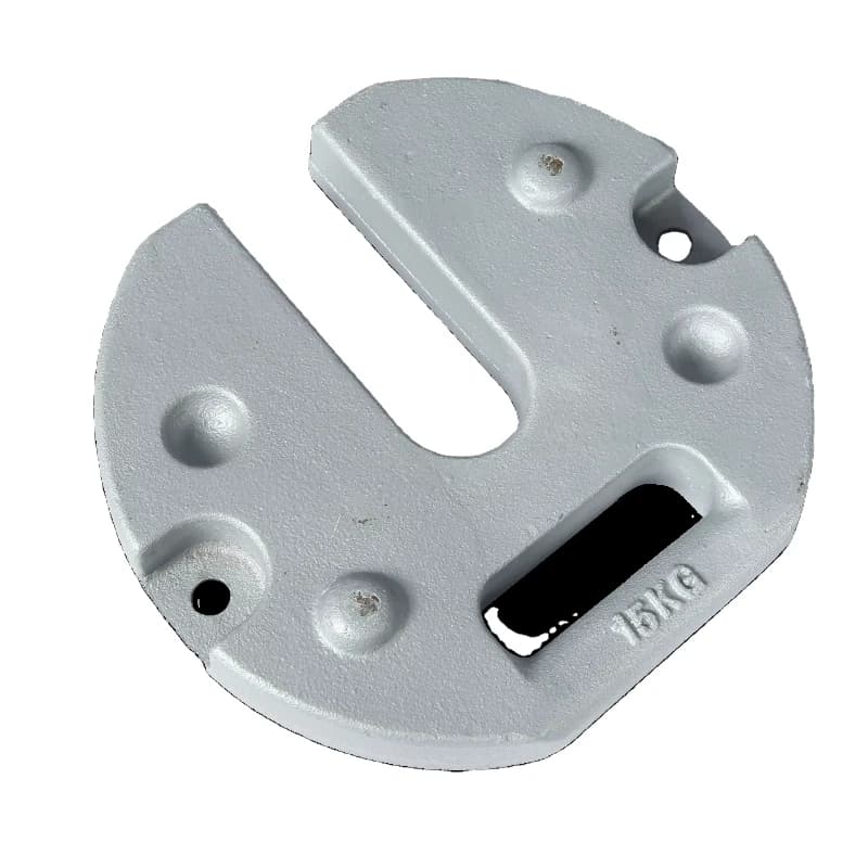 Best Manufacturers Wholesale Fixing Plate For Steel Weight Plate With Black Bumper Plate