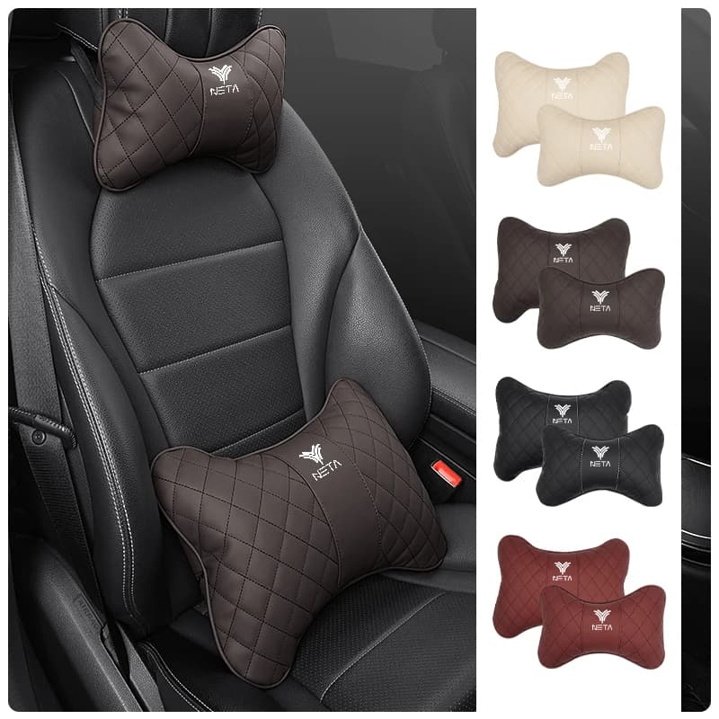 Car Seat Head Support Lumbar Cushion Headrest Neck Pillow For NETA V Nezha U Nezha NO1 NETA V