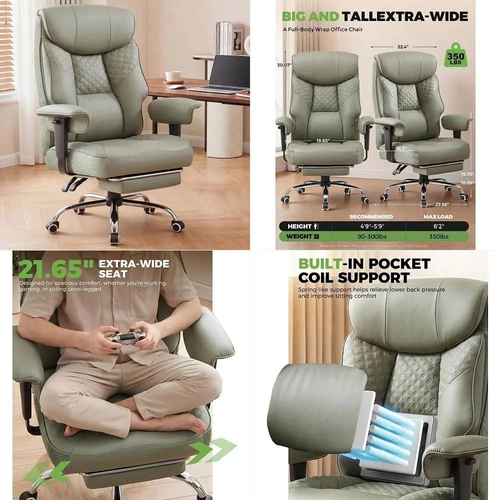 Blaze AutoAdaptive Ergonomic Gaming Chair with Lumbar Support and 3D Armrest Adjustment, Cooling Racing Style Gaming Chair, Bla