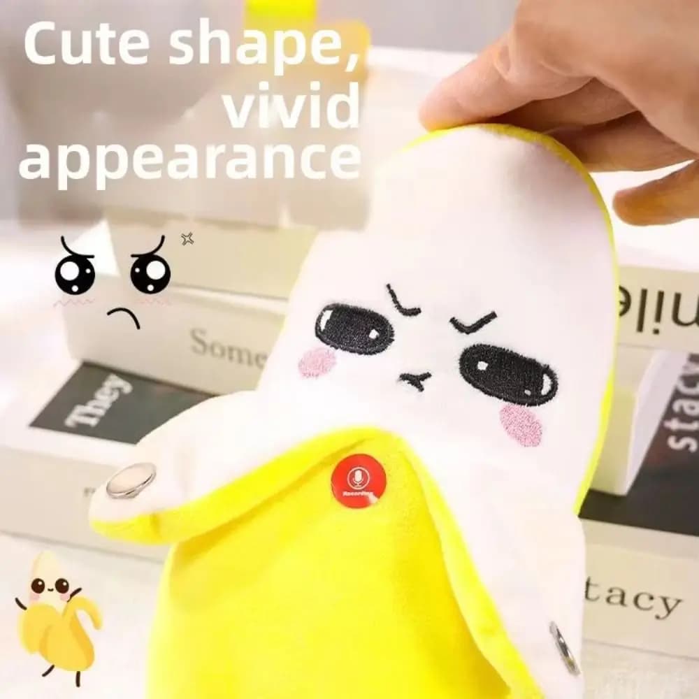 Creative Fruit Induction Metronome Cute Soft Banana Birthday Gifts Sensory Banana Educational Early Learning