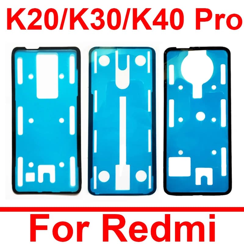 Colla per fotocamera posteriore coperchio alloggiamento batteria adesivo per Xiaomi Redmi K20 K30 K40 Pro + 5G K30s K30i K30 Ultra K40 Gaming StickerTape