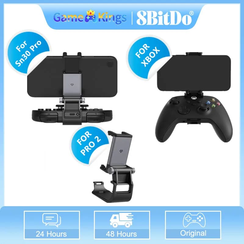 8BitDo Accessori di gioco Supporto per clip da gioco per telefono cellulare per 8BitDo Ultimate 2 /SN30 Pro / per supporto per controller wireless Xbox