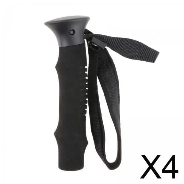 Outdoor Trekking Stick Handle Plastic Spare Handle Folding Hiking Stick Accessory on Path Backpack