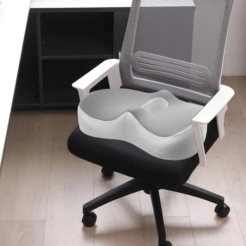 Cuscino per sedia da scrivania Cuscino per sedia morbido portatile Cuscino per sedile ergonomico Cuscino per sedia Supporto per la vita Cuscino per sedile per seduta lunga