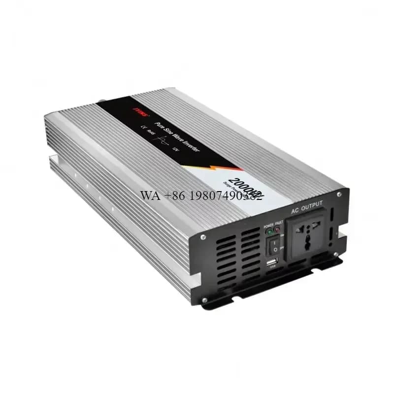 wmwmnu for JYP 2000W 12V to 220V Solar Car Power Inverter Suder