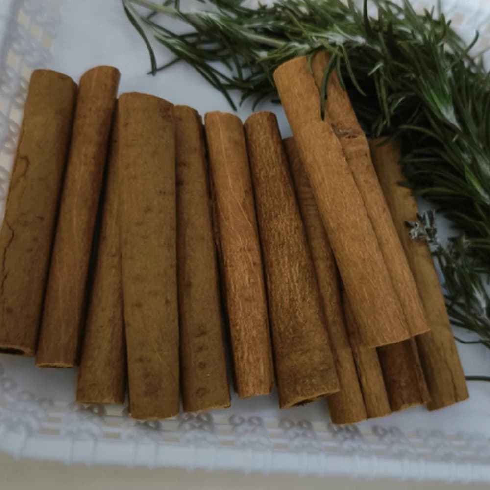 Set Decorativo Aromaterapia a Forma di Cannella - Bastoncini di Cannella Naturale per Diffusore di Fragranze 10g-1800g