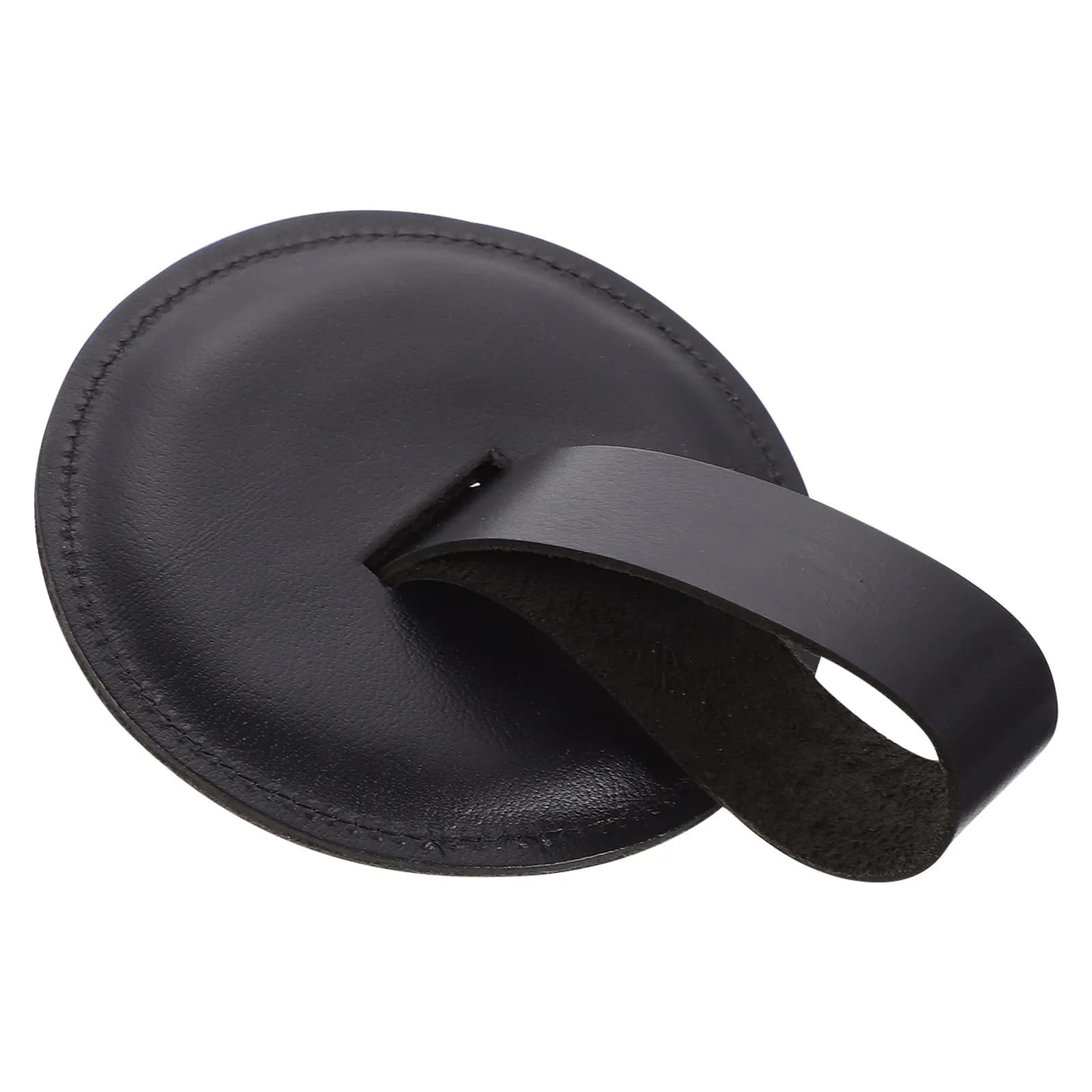 Set Professionale di Protezioni per Piatti Musicali in Pelle Bovina Selezionata, Antideformazione, per Kit di Percussioni