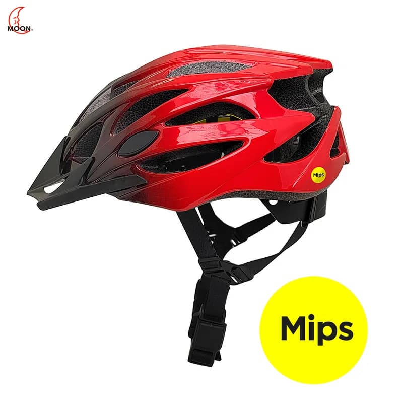 Moon Mips-A lightweight mountain bike helmet for adults and young people, road bike, bump protection, recreational bike helmet