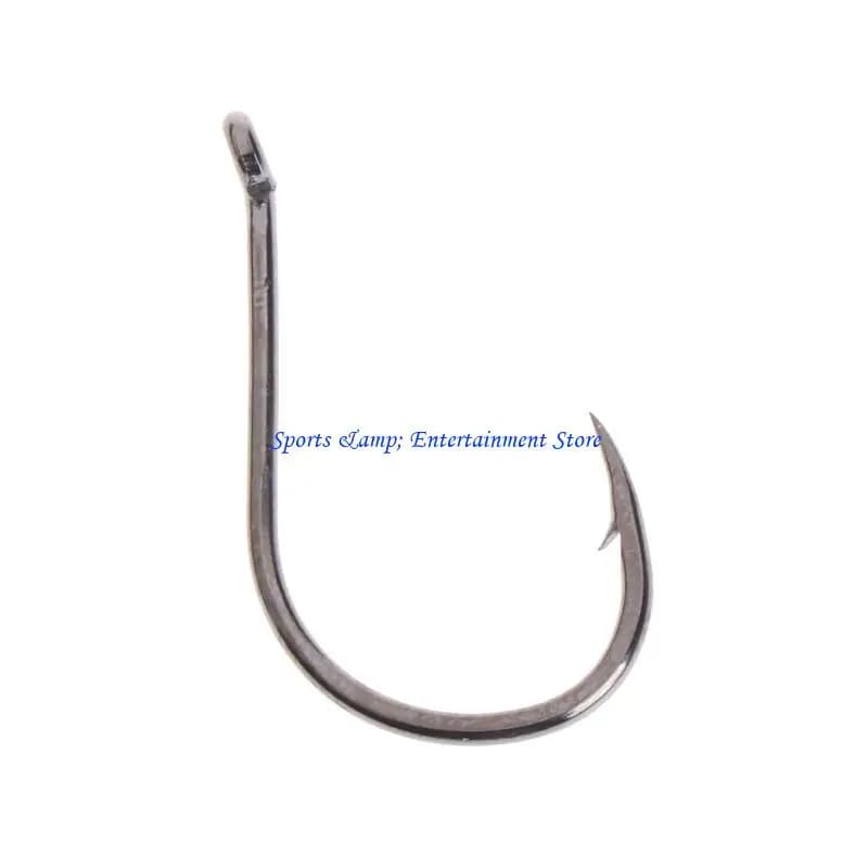 G7nf 50 pieces/fishing hook in box steel charcoal ring high carp content.
