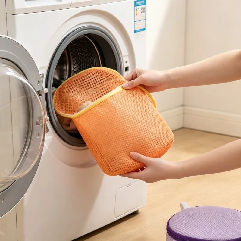 Washing Machine Underwear Cleaning Bag Bra Dedicated Nursing Mesh Laundry Bags Lingerie Zipper Storage Pouch Home Organizer