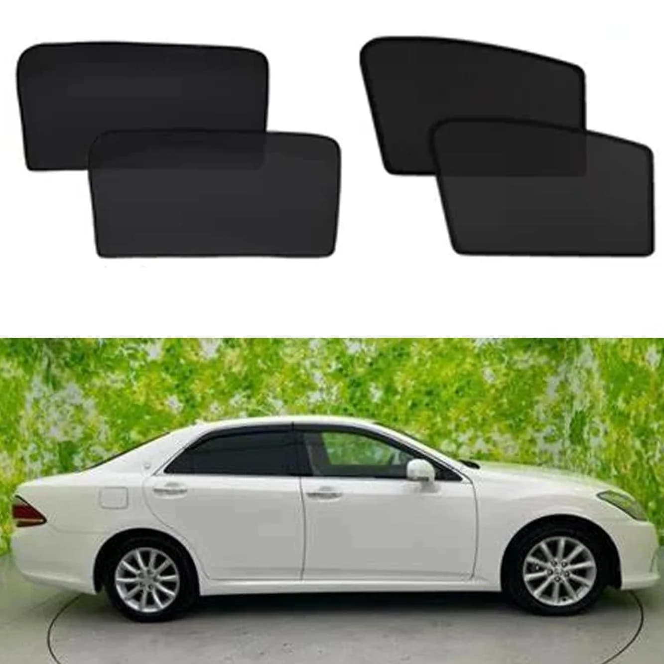 Parasole Magnetico per Auto, Tendina Parasole per Parabrezza Anteriore, Accessori per Toyota Crown S200 2008 - 2012 2009 2010