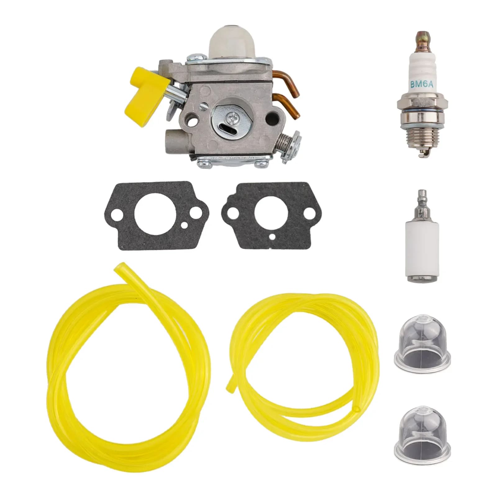Carburetor Replacement Kit For Homelite 26cc And 30cc Trimmers Brushcutters Hedge Trimmers And Pole Pruners RBC30SESA RHT2660DA