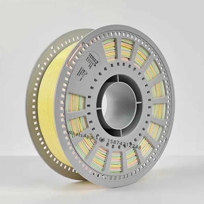 Long Filament rainbow Candy Multi-color Gradient Silk PLA 3D Printer Filament PLA 3D Printing Filament
