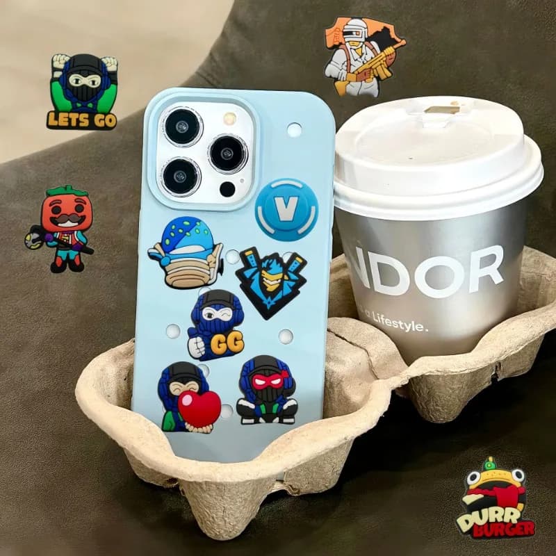 39pcs/set Fortnite Shoe Charms Shoe Flower Cartoon Funny Shoe Fit Decorations Buckle Unisex Birthday Gift