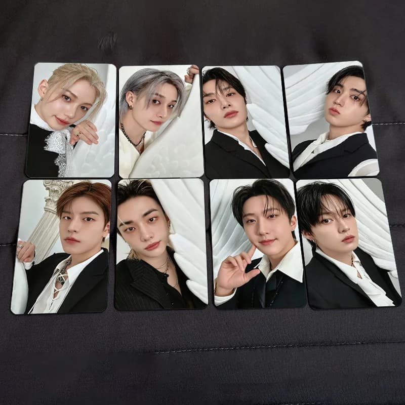 KPOP 8pcs Stray Kids Album "DO IT" Small Card SKZOO Phase 6 Membership Gift Small Card Special Card Collection Card Fan Gift