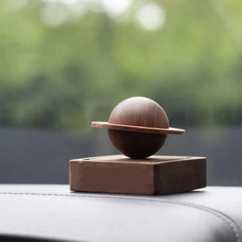Exfoliated Wood Diffuser Handcrafted Walnut Wood Planetary Diffuser for Aromatherapy Decor Air Home Car Unique for Friends