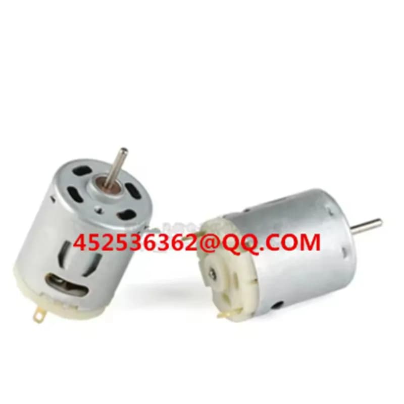 10 Pezzi Motore 365 12V 11600rpm, Motore 385 12V 10000rpm per Soffiatore/Pistola Termica/Piccolo Trapano Elettrico, Motore DC Fai-da-Te