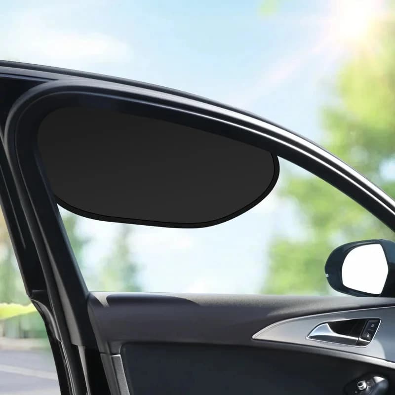 Parasole per Finestrini Auto, Protezione Universale per Finestrini Laterali, Protezione UV, Isolamento Termico, Schermo Privacy, Blocca Riflessi Solari