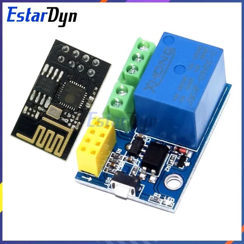 Estardyn ESP8266 ESP-01 ESP-01S 5V Relay WiFi Things Smart Home, Smart Home Remote Control Switch Wireless WIFI Phone APP For ARDUINO