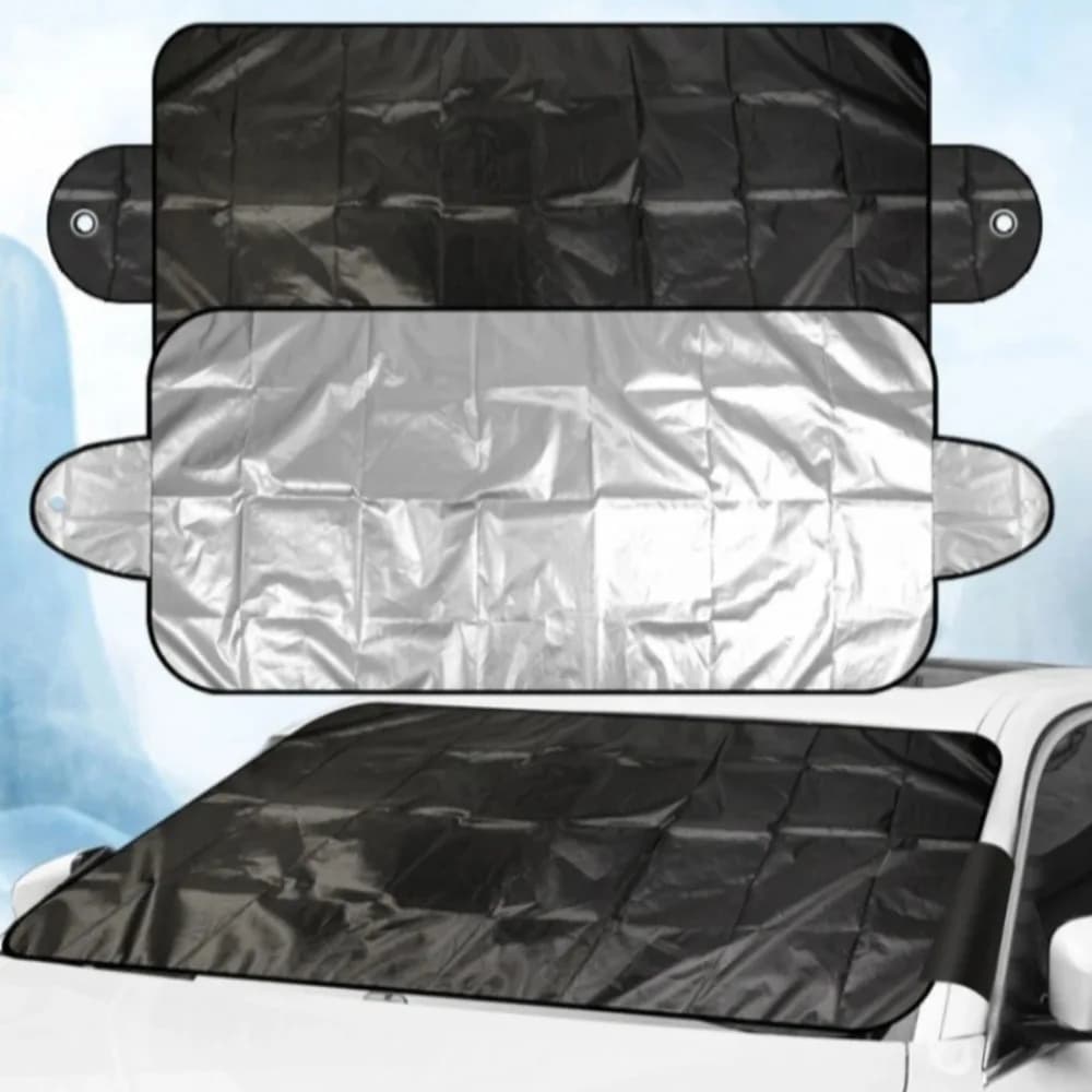 Protezione esterna per auto Coperture per auto bloccate dalla neve Protezione per il ghiaccio e la neve Visiera parasole Parabrezza anteriore posteriore Copertura Block Shields