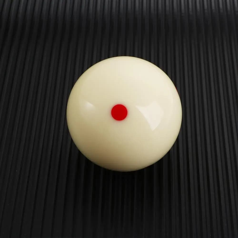 Standard Pool Billiard Accessories 57.2mm Practice 6 Dots 2 1/4" Cue Ball Billiard Cue Ball Training Cue Ball Billiard Ball