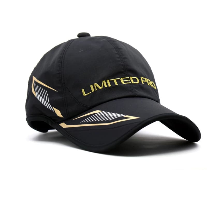 Berretti da pesca con protezione solare traspirante Cappelli da pesca regolabili per uomo adulto Parasole estivo Cappello da pescatore impermeabile Berretto da baseball