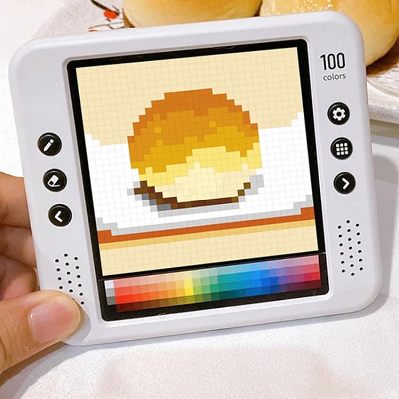 Tavolo da disegno Pixel Tavolo da disegno elettronico domestico Disegna Doodle Tavoletta grafica LCD
