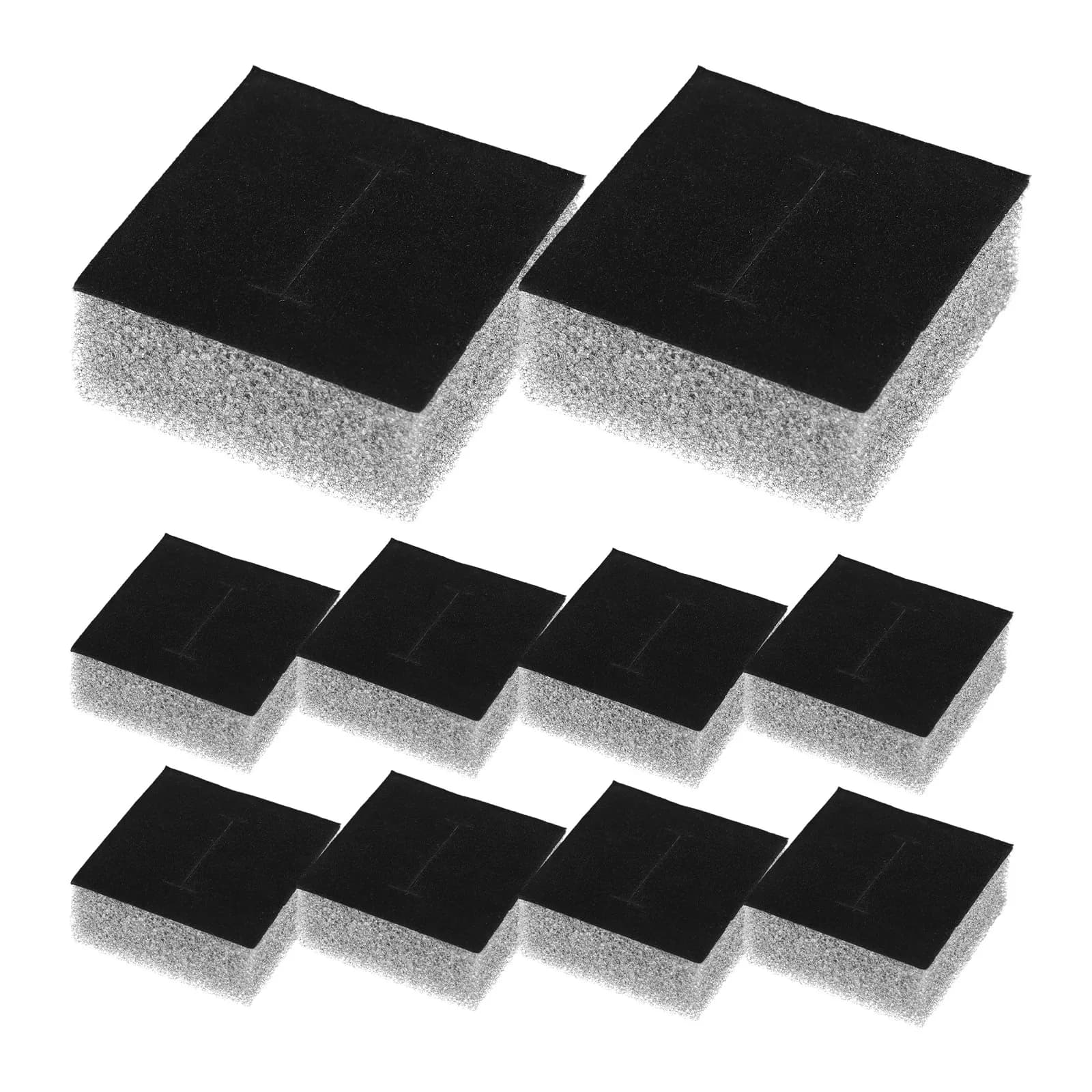 30Pcs Premium Jewelry Box Inserts Sponge Holder for Earrings Studs Rings Display Presentation Storage Elegant Odor-Free Ring Box