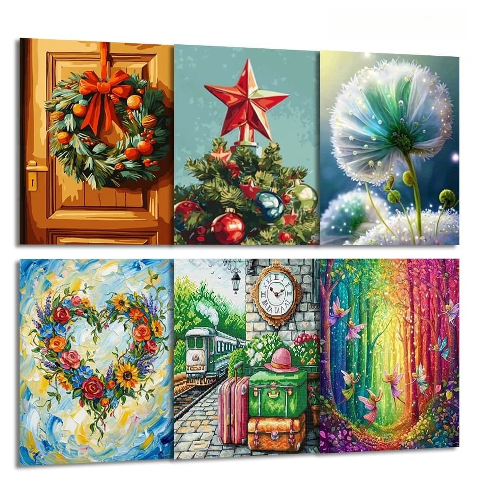 1pc frameless Painting By Number Adults Abstract still life Acrylic Paints Digital oil paintings Set Arts Crafts Picture Drawing