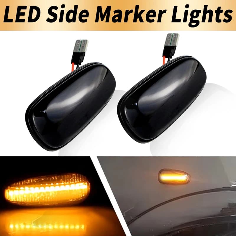 2PCS LED Luci di posizione laterali dinamiche Canbus per Opel Zafira A 1999-2005 Astra G 1998-2009 OEM # Indicatori di direzione Accessori auto
