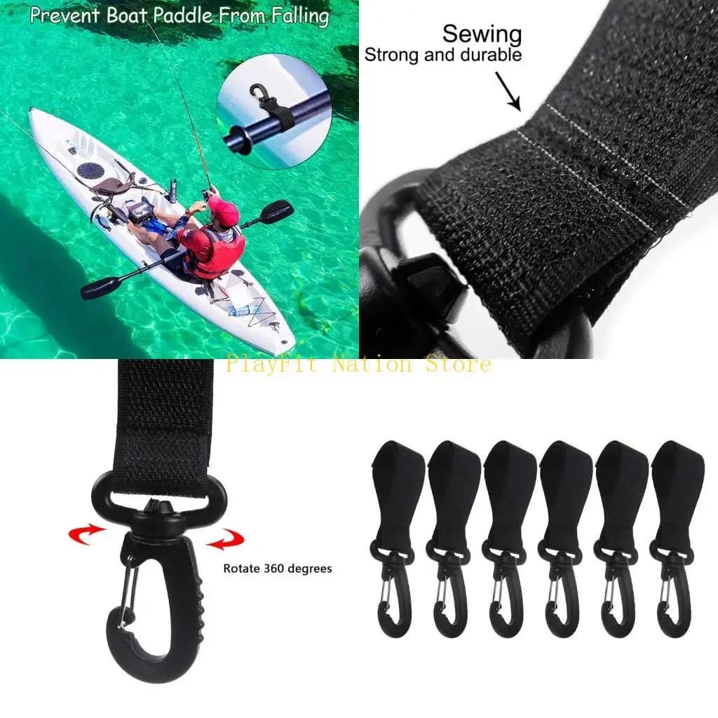 242f 6pcs clip paddle clip kayak paddle custode in kayak paddle stoccaggio kayak remo clip kayak canoe paga