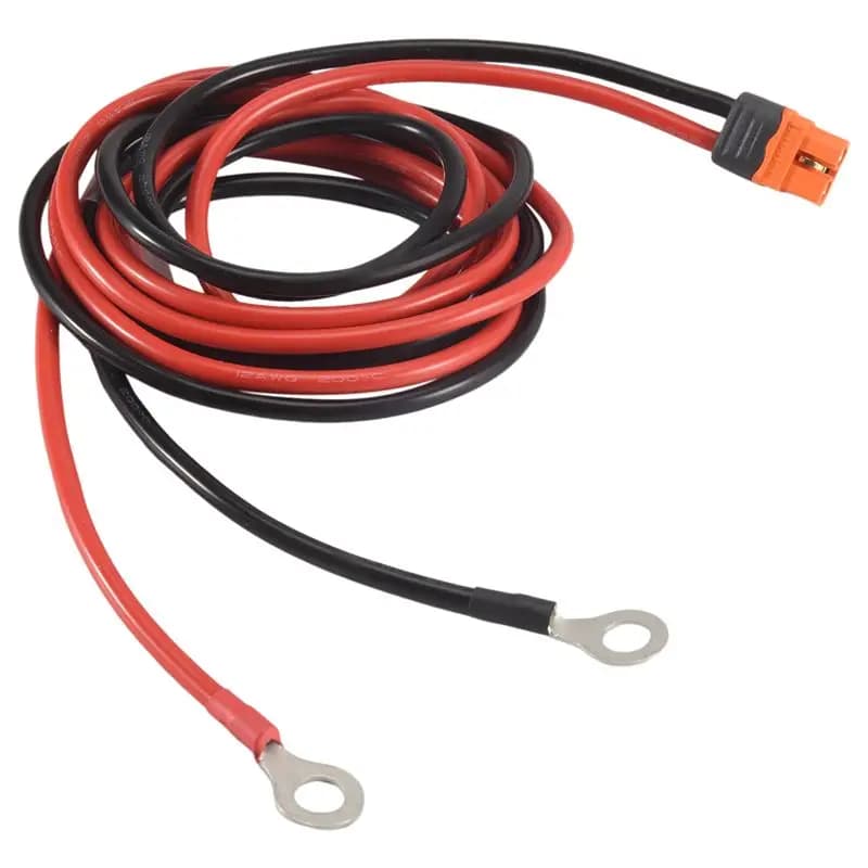 12AWG Xt60i Female To O Ring Connector With Tinned Wire,For RC Battery Solar Portable Power Power Station & Solar Pane