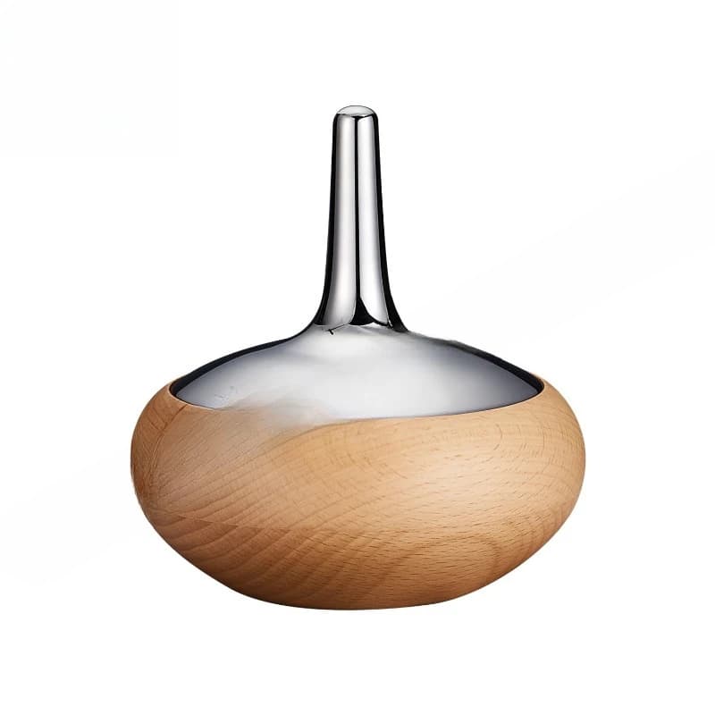 Scatola per frutta secca in legno massello, contenitore di lusso di alta gamma per snack da tavolino da salotto con coperchio.