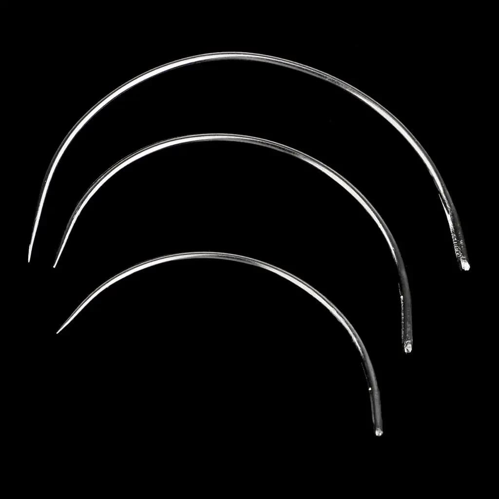Upholstery Repair Kit Curved Hand Sewing Iron Tools for Carpets Leather Canvas Household