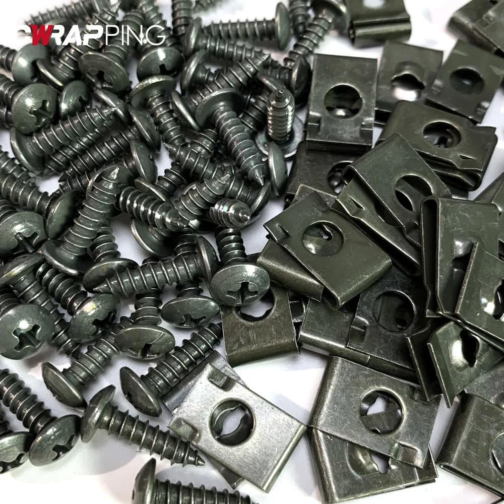 Wholesale U-type metal screw clip tool for underbody motor Splash Shield Guard Bumpers Screw Accessories