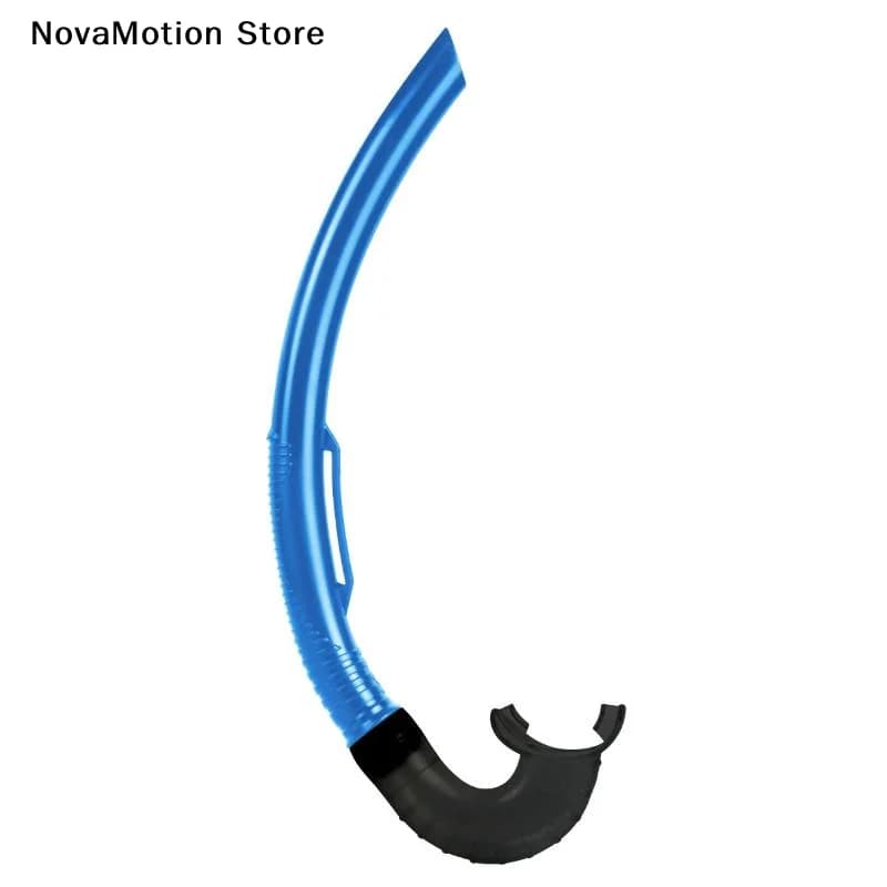 [NM]PVC Snorkel Diving Breathing Tube Flexible Adjustable Floating Snorkel Full Wet Breathing Tube Freediving Training Tools[NM]