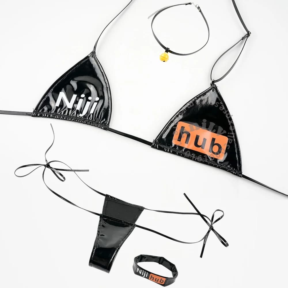 AniLV Punk Cyber Mecha Bell Bikini Anime Intimo Sexy Lingerie Tentazione Pigiama Outfit Erotico Costumi Cosplay