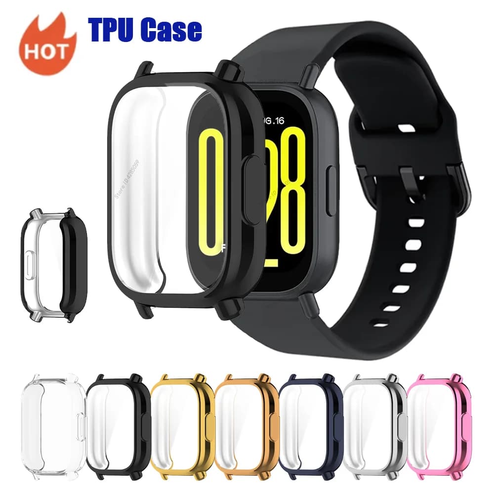 Custodia protettiva in TPU per Redmi Watch 5 Active Smart watch Protezione schermo Paraurti per Xiaomi Redmi Watch 5 Lite Accessori cover