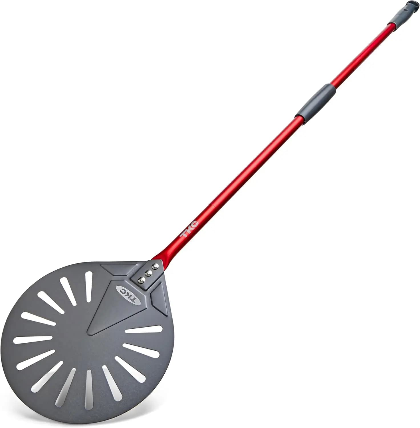 Pala per Pizza Estensibile in Alluminio da 9 Pollici, Paletta Antiaderente con Manico Lungo per Forni a Legna, Utensile da Cucina Leggero e Resistente