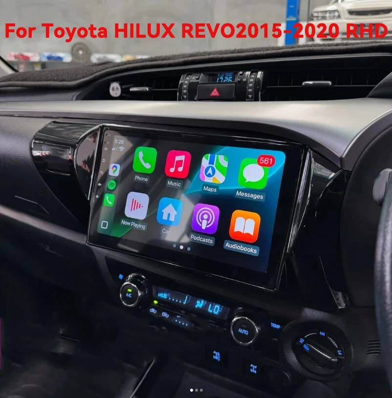 Autoradio Android 16 per Toyota HILUX REVO VIGO IMV 2016 - 2019 2020 RHD, Navigatore GPS Multimediale, Stereo con Carplay Auto