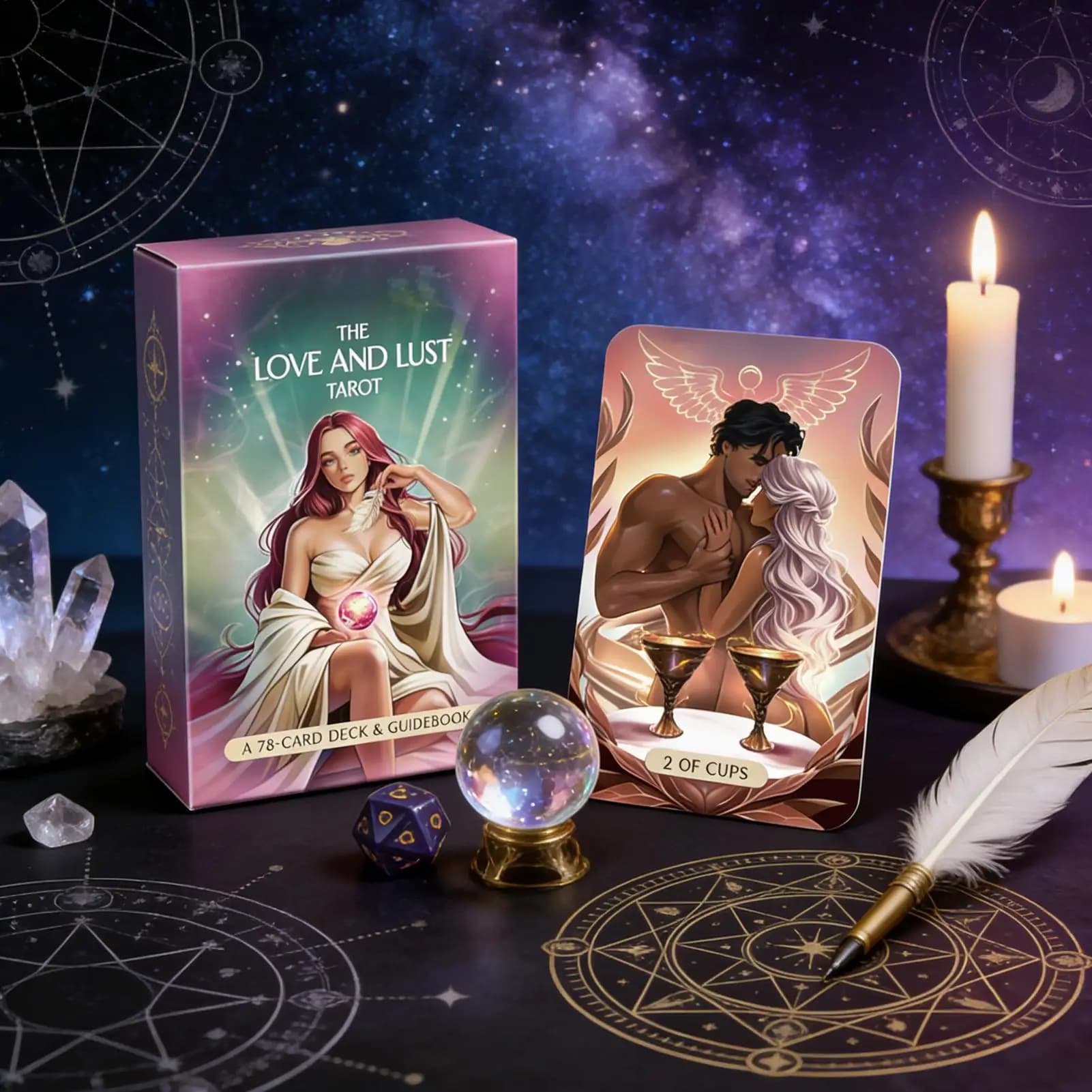 Mazzo di Carte dei Tarocchi 78 Pezzi, Gioco Oracolo per la Predizione del Futuro, Mazzi di Tarocchi per Amici Esperti, Feste in Casa, Riunioni, Apprendimento e Formazione