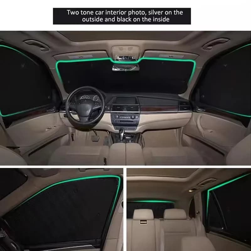 For Jeep Renegade BU Accessories 2016~2022 2023 2019 Car Windshield Aluminum Foil SunShade Heat Shield Blocker Cover Accesorios